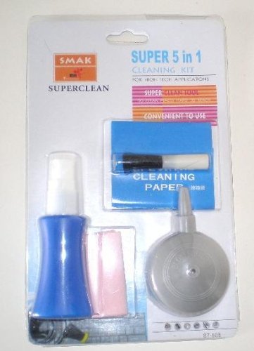 5-In-1 Lens Cleaning Kit for ALL Digital SLR Cameras!