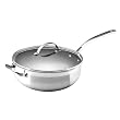 KitchenAid Nonstick Chef Pan with Lid - Silver (6 Quart)