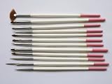 NB1 Glow 12 Piece Professional Nail Art Brushes Set for Painting Design - Best Quality at Best Price!!!!