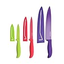 Farberware Classic Color Series 6-Piece Non-Stick Resin Knife Set