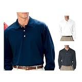 Oxford Golf - Adult Long-Sleeve Lisle Polo (1828)