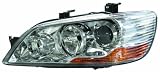 02-03 / 2002-2003 Mitsubishi Lancer Headlights Projector Chrome Pair (A Set of Two) - DOT Certified
