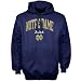 Notre Dame Fighting Irish Navy Blue Team Printed Hoody Sweatshirt