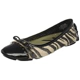 AK Anne Klein Sport Womens Buttons Ballet Flat