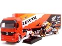 1:12 1:32 MOTOGP REPSOL HONDA NICKY HAYDEN TRUCK SET