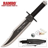 Rambo II Sylvester Stallone Signature Edition Fixed Blade