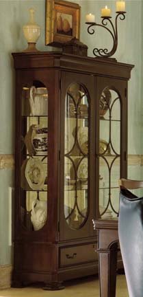 National Geographic - Cote d' Azur China Curio by Lane Furniture