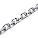 KONOV Polished Silver Stainless Steel Necklace Cross Mens Womens Pendant 24 inches Chain