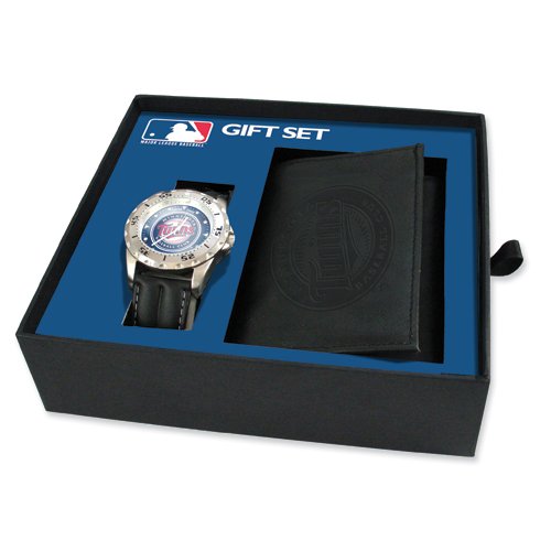 Mens MLB Minnesota Twins Watch & Wallet Set