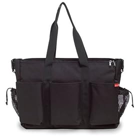 Skip Hop Duo Double Deluxe BlackSkip Hop Duo Double Deluxe Edition Diaper Bag