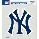 New York Yankees 8x8 (NY) COLOR Die Cut Window Cling