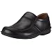 Clarks Sentry Slip Black Leather 203236048110, Herren Slipper, schwarz, (Black Leather black), EU 46 (UK 11 )