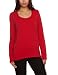ESPRIT Damen Shirt/ Langarmshirt N29682, Gr. 40 (L), Rot (mission red 619)