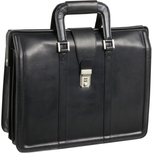 AmeriLeather APC Litigator Leather Executive Brief (Black)