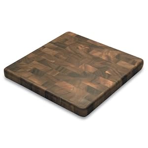 Ironwood Gourmet 28218 Acacia-Wood End-Grain 14-Inch Chef Board