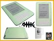 Green Silicone Case for Amazon Kindle 2 Generation Ebook Reader +Kindle 2 LCD Screen Protector+ Free Fishbone Style Keychain