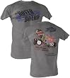 Back To The Future Hover Board Charcoal Heather Mens T-shirt