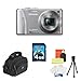 Panasonic Lumix DMC-ZS8 Digital Camera (Silver) Perfect Gift Set