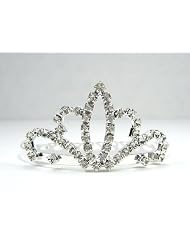 Princess Amanda Diamond Tiara - Wedding Girl - Baby Girl & Toddler Tiara W.... by Little Celebrity