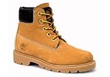 Timberland Kid's 6 in. Basic Boots - Wheat Nubuck 2.5 - Youth/ Regular