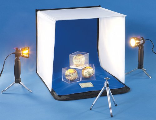 Deluxe Tabletop Lighted Photo Studio