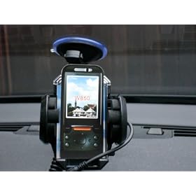 W850i SONY ERICSSON MOBILE PHONE CAR CHARGER AND WINDSCREEN MOUNT HOLDER, ACCESSORIES .