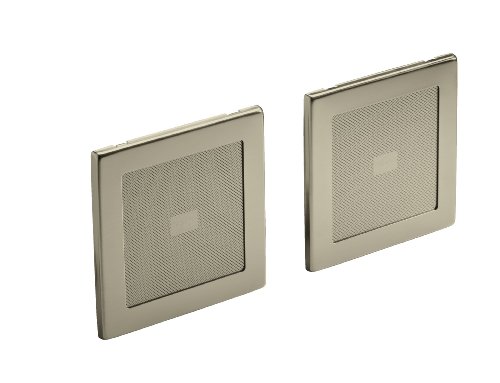 KOHLER K-8033-BN Soundtile Speakers, Vibrant Brushed Nickel