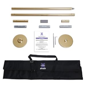 X-Pole Sport Titanium Gold 45mm