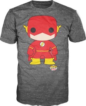  Mens DC Comics The Flash Funko T-shirt