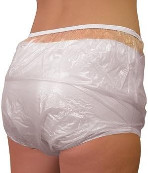 Vinyl Pull On Pants SMALL