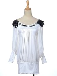 Bishop Long Sleeves Club Dress/Party Dress/Tunic 