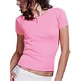 American Apparel 4321 Baby Rib Cap Sleeve T - "Best Fitting T for Women"