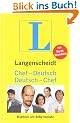 Langenscheidt Chef-Deutsch/Deutsch-Chef: Klartext am Arbeitsplatz (Langenscheidt ...-Deutsch)