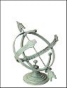Rome Industries 1332 Aluminum Armillary Sundial