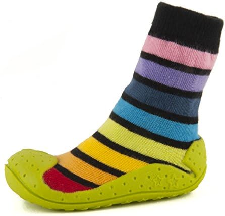 COMObaby Infant Toddler Non-Skid Rubber Sole Socks