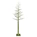 6' Chartreuse Glitter Metallic Artificial Christmas Display Tree