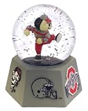 Ohio State U Mascot In Water Globe. School'S Fight Song Plays.