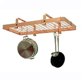 Low Ceiling Copper Pot Rack by Enclume