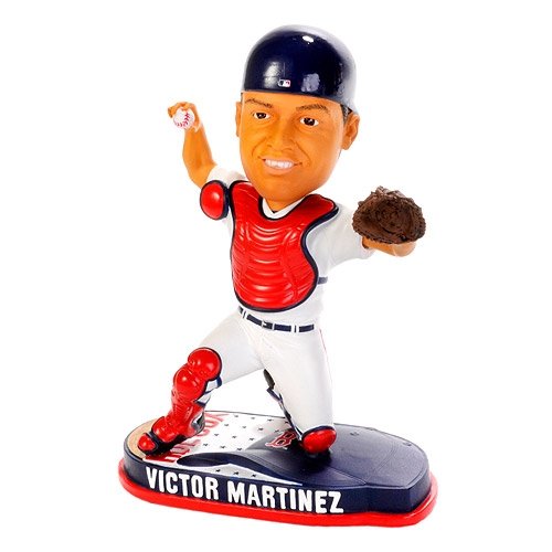 Victor Martinez Boston Red Sox MLB Helmet Base Bobblehead