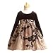 Lito Champagne Stretch Velvet Ribbon Taffeta Christmas Dress Girls 7