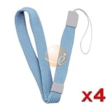 Wrist Strap 4-pk for Nintendo Wii Remote, Blue