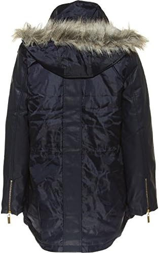 Therapy Anorak Coat with removable faux fur collar