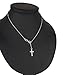 HP95(TM) 1Pc Silver- Women Lady Amazing Retro Alloy Crucifix Cross Pendant Chain Necklace Accessories Gift