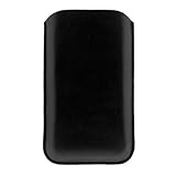 GTMax Black Durable Vertical Soft Pouch Case for AT&T Motorola BACKFLIP And ....