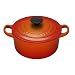 Le Creuset Cast Iron Round Casserole 16 cm, Volcanic