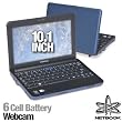 Samsung N135 10.1-Inch Denim Blue Netbook - Up to 5.8 Hours of Battery Life