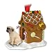 Mastiff Gingerbread House Ornament