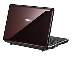 Samsung N140-14R 10.1-Inch Burgundy Netbook - Up to 7.5 Hours of Battery Life (Windows 7 Starter)