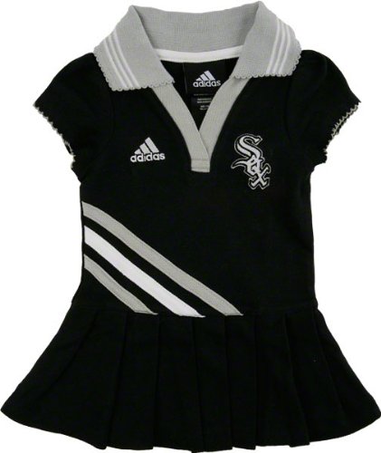 Chicago White Sox Infant Black Polo Dress