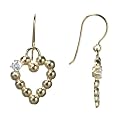 Anna Sheffield&reg; for Target&reg; White Cubic Zirconia Heart Earring